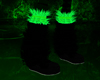 Cybergoth Fur Boots