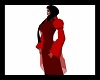 Islamic red dress suit
