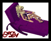 SD Purple Chaise Lounge