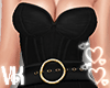 VK. Long Black Dress