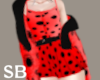 L | Ladybug Skirt