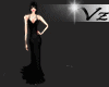 +Vz+ Black Gala Gown