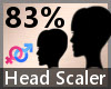 Head Scaler 83% F A