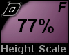 D► Scal Height *F* 77%