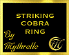 STRIKING COBRA RING