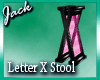 Letter X Stool
