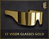 EF Visor Glasses Gold