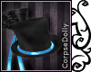 [c] Blue glitter Tophat