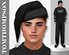 North Black Santa Hat