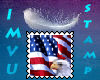 USA Eagle stamp