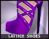 💜Lattice Shoes