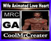 Wife Animated Love Heart