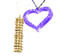 Gold / Purple Necklace