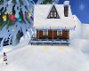 Christmas Snow Cabin
