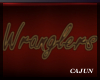 Wranglers Western Sign