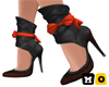 Red Astrappy Pumps