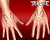 Y. Bunny Hand Tatt