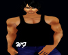 Black Wife Beater Top