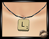 💋Scrabble Tile L (F)