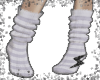 Lilac Striped Socks