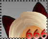 (666) kitty red ears