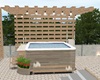 Outdoor Jacuzzi With Bar