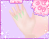 ❀ Nails Green