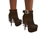 Brown fringed Boot
