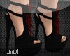 3|Black Red Shoes
