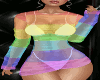 Beach Dress Rainbow V1