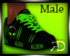 Alien Green Shoe