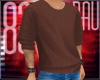 Fashion sweater Brown