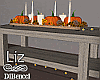 Fall Pumpking Deco Table
