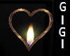 Heart  Candle