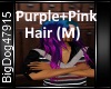 [BD]Purple+PinkHair(M)