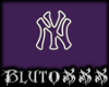 !B! Yankees Neon Sticker