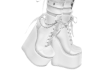 White Sexy Boots