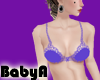 ~BA Skinny Blue Bra