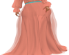 peachy skirt