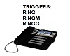 Desk Phone with Triggers