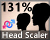 Head Scaler 131% F A