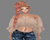 !R! Ruffle Blouse Tan