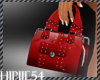 *54* RED HANDBAG