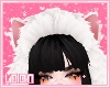 ℓ fur hat white