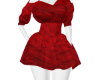 L! LV Red Dress