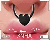 ♡ Septum Heart Black
