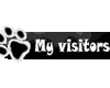 Paw Me Visitors Black