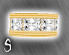L* Gold Diamond Ring M
