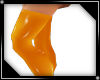 Orange PVC Stocking