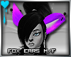 D~Huge Fox Ears: Purple